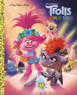 Trolls World Tour Book Cover Wallpaper