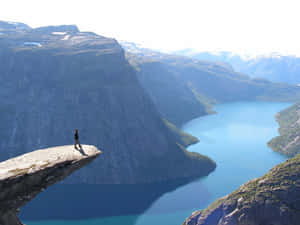 Trolltunga In Norway Wallpaper