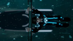 Tron Legacy Dual Monitor Wallpaper Wallpaper