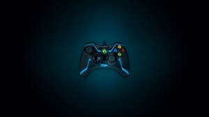 Tron Xbox Console Controller Wallpaper