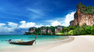 Tropical Beach Paradise Wallpaper