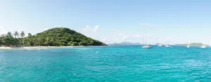 Tropical Beach Saint Vincent And The Grenadines Wallpaper