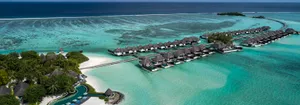 Tropical Paradise At Maldives Island Wallpaper