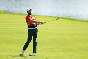 Troy Merritt Standing In The Field Wallpaper