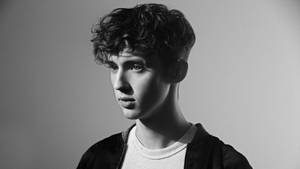 Troye Sivan Monochromatic Wallpaper