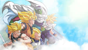 Trunks, A Saiyan-half Warrior From The Popular Anime Series Dragon Ball Z Wallpaper