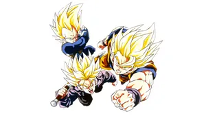 Trunks From Dragon Ball Z Brings The Heat Wallpaper