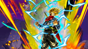 Trunks From Dragon Ball Z Gets Ready For Battle Wallpaper