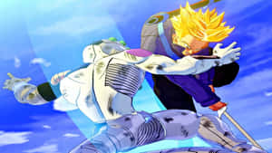 Trunks_vs_ Frieza_ Showdown Wallpaper