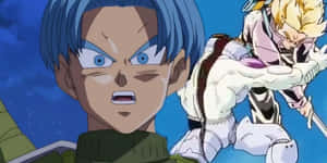 Trunksvs Frieza Epic Confrontation Wallpaper