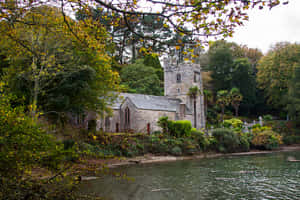 Truro Riverside Church Autumn Wallpaper