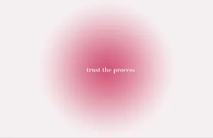 Trust The Process Inspirational Quote Wallpaper