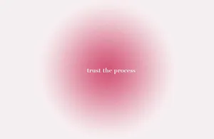 Trust The Process Inspirational Quote Wallpaper