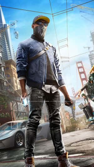 Try The Game Watch Dogs On Your Iphone! Wallpaper