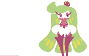 Tsareena Pokemon Vector Art Wallpaper