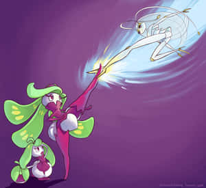 Tsareenaand Steenee Battle Scene Wallpaper