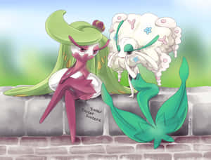Tsareenaand Whimsicott Friendship Wallpaper