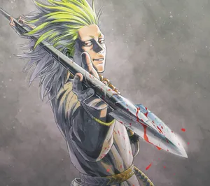 Tsukasa_ Shishio_ Anime_ Character Wallpaper