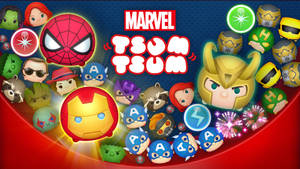 Tsum Tsum Marvel Wallpaper