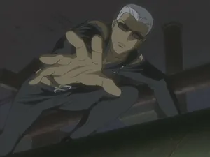 Tsume, The Fierce Wolf From Wolf's Rain Anime Series, In His Mystic Form Surrounded By A Glowing Aura. Wallpaper