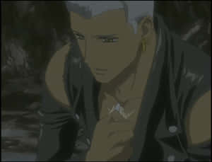 Tsume, The Lone White Wolf From The Popular Anime Series, Wolf's Rain Wallpaper