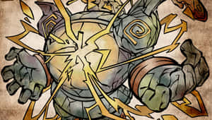 Tummy Of Golett Wallpaper