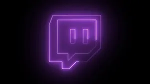 Tune Into The Electrifying Energy Of Neon Twitch Wallpaper