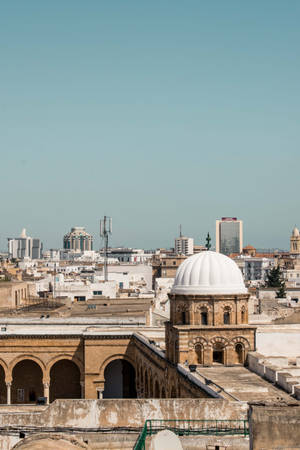 Tunisia Ez-zitouna Mosque Wallpaper