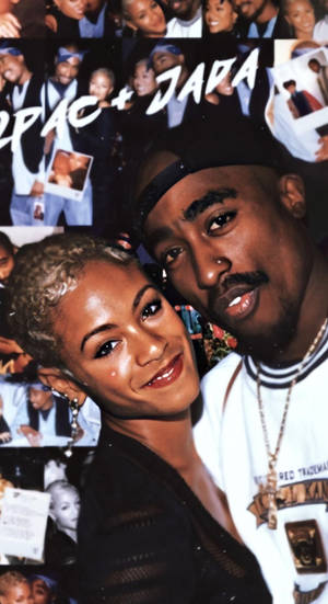 Tupad And Jada 90s Rappers Wallpaper