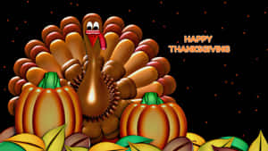 Turkey Anime Thanksgiving Wallpaper