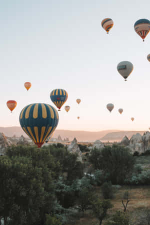 Turkey Hot Air Balloon Adventure Wallpaper