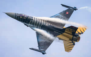 Turkish Air Force F16 Demonstration Flight Wallpaper