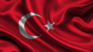 Turkish Flag Waving Wallpaper