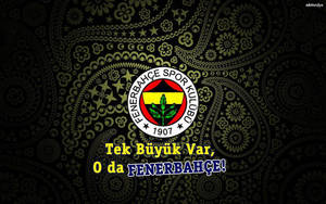 Turkish Pattern Fenerbahce Wallpaper
