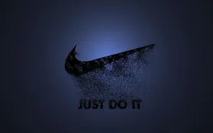 Turn Heads In This Classic Black Nike Sneaker Wallpaper