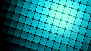 Turquoise Cornered Box Wallpaper