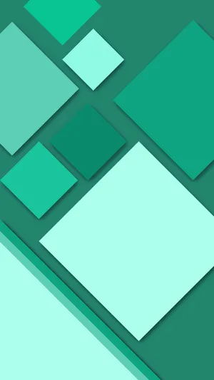 Turquoise Green Abstract Background Wallpaper