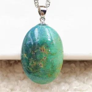 Turquoise Oval Stone Wallpaper