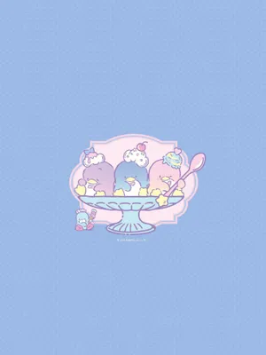 Tuxedo Sam Sundae Penguins Wallpaper