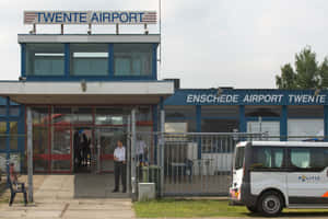 Twente Airport Enschede Entrance Wallpaper