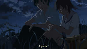 Twilight Dialogue Anime Scene Wallpaper