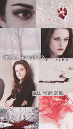 Twilight Inspired Collagei Phone Wallpaper Wallpaper