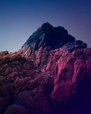 Twilight_ Mountain_ Peak Wallpaper