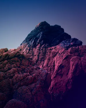 Twilight_ Mountain_ Peak Wallpaper