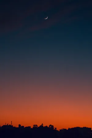 Twilight Sky Background Wallpaper
