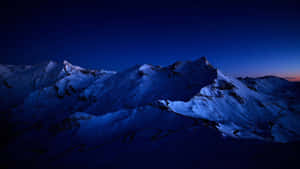 Twilight_ Snowy_ Mountain_ Peaks Wallpaper