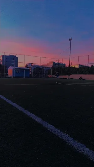 Twilight Soccer Field.jpg Wallpaper