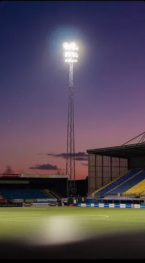 Twilight Stadium Lights Cambuur Wallpaper