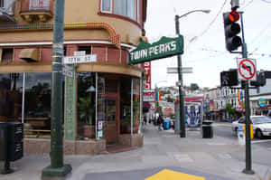 Twin Peaks Corner San Francisco Wallpaper