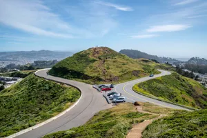 Twin Peaks San Francisco Scenic View Wallpaper